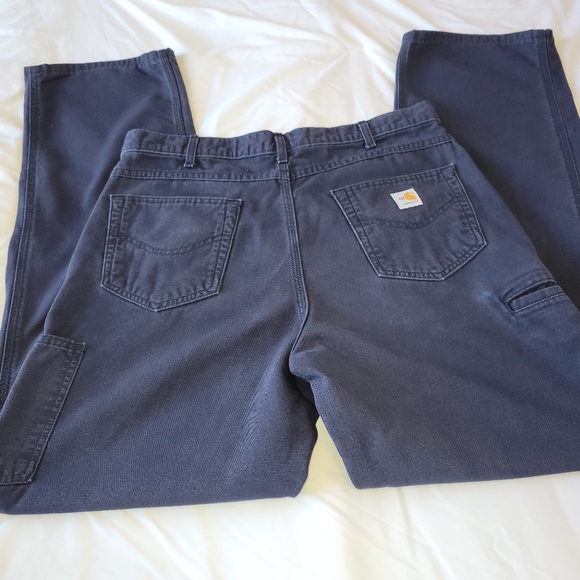 Carhartt Work Pants Blue Size 36 X 34 - Picture 10 of 10